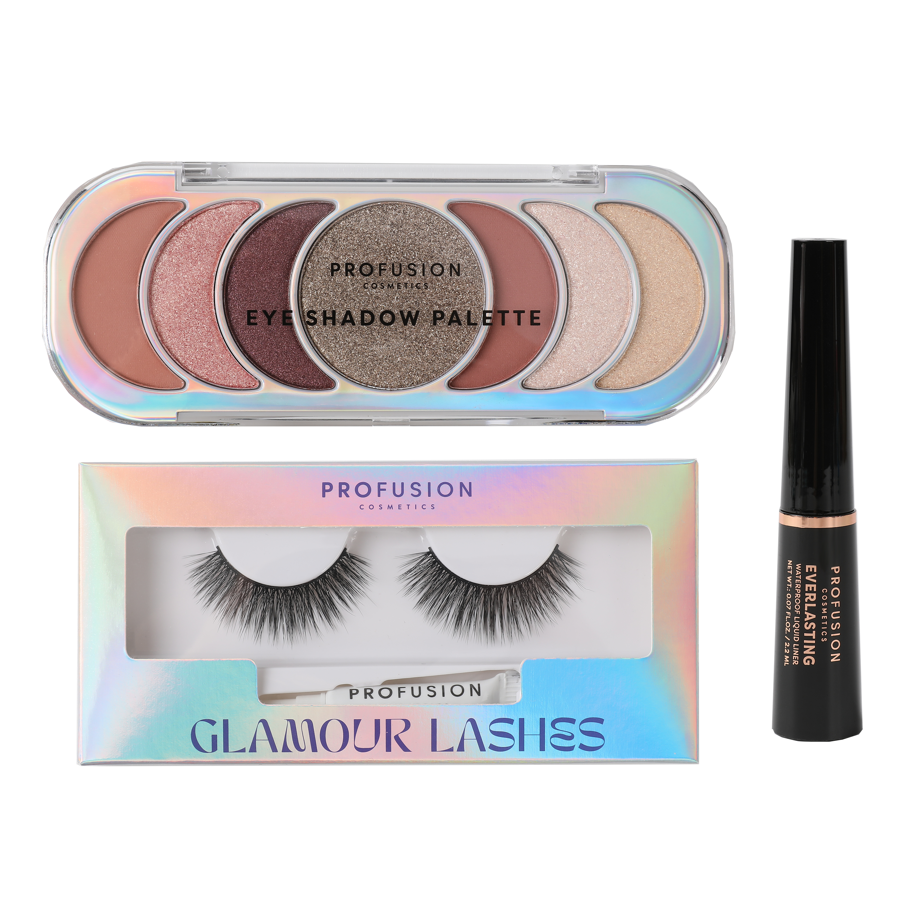 GLAMOUR EYES - 3 PC EYE SET