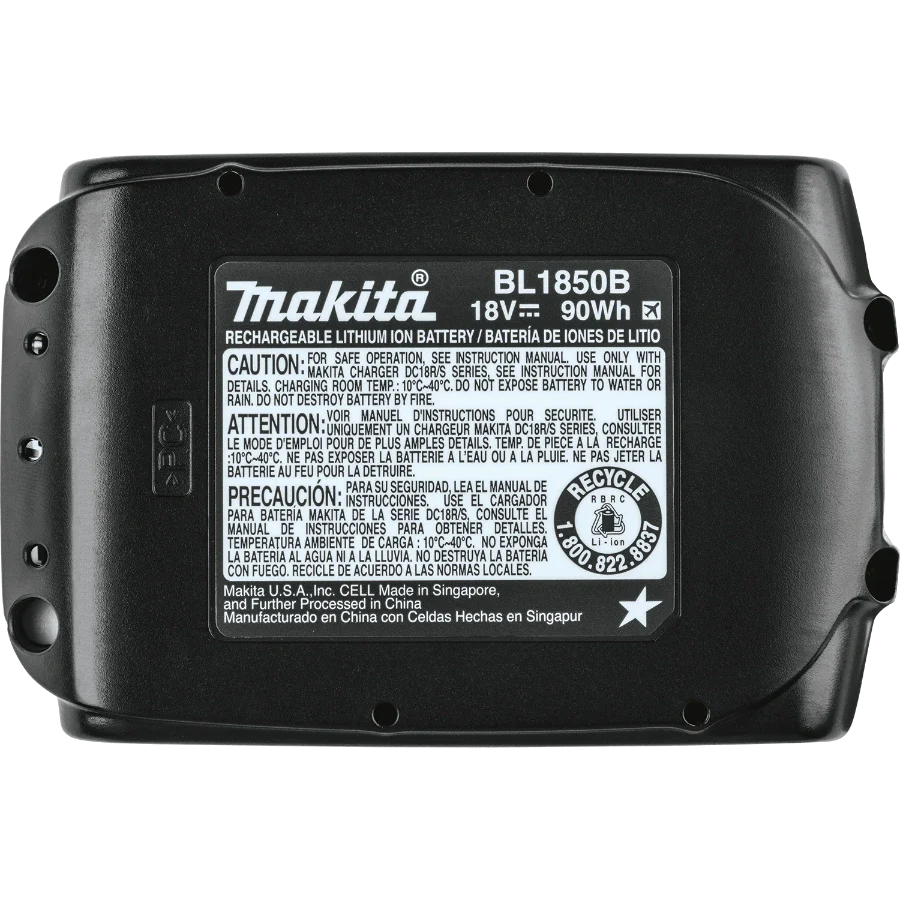 Makita BL1850B 18V LXT® Lithium‑Ion 5.0Ah Battery