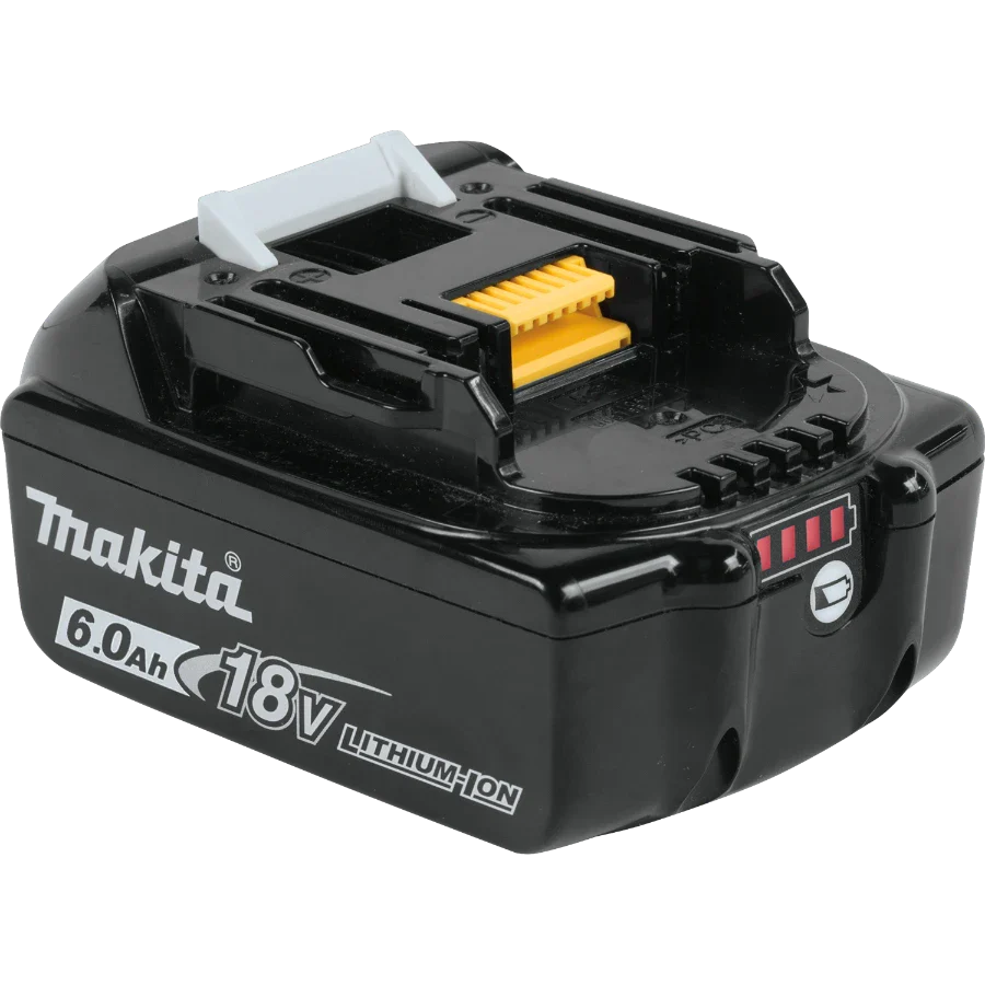 Makita BL1860B 18V LXT® Lithium‑Ion 6.0Ah Battery