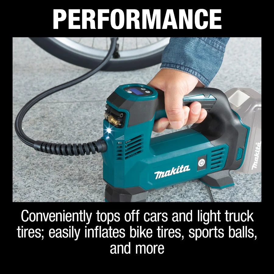 Makita DMP180ZX 18V LXT Lithium Ion Cordless Inflator