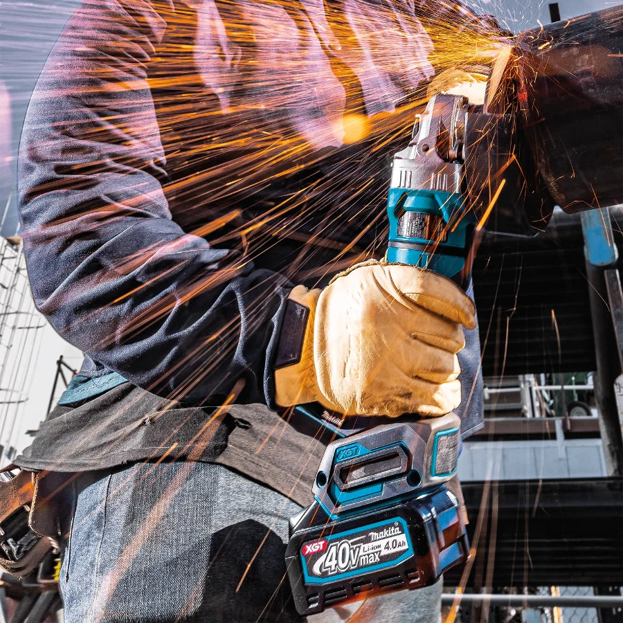 Makita GAG14M1 40V max XGT® Brushless Cordless 4‑1/2” / 6