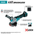 Makita XAG26Z 18V LXT Lithium-Ion Brushless Cordless 4-1/2 / 5" Paddle Switch X-LOCK Angle Grinder