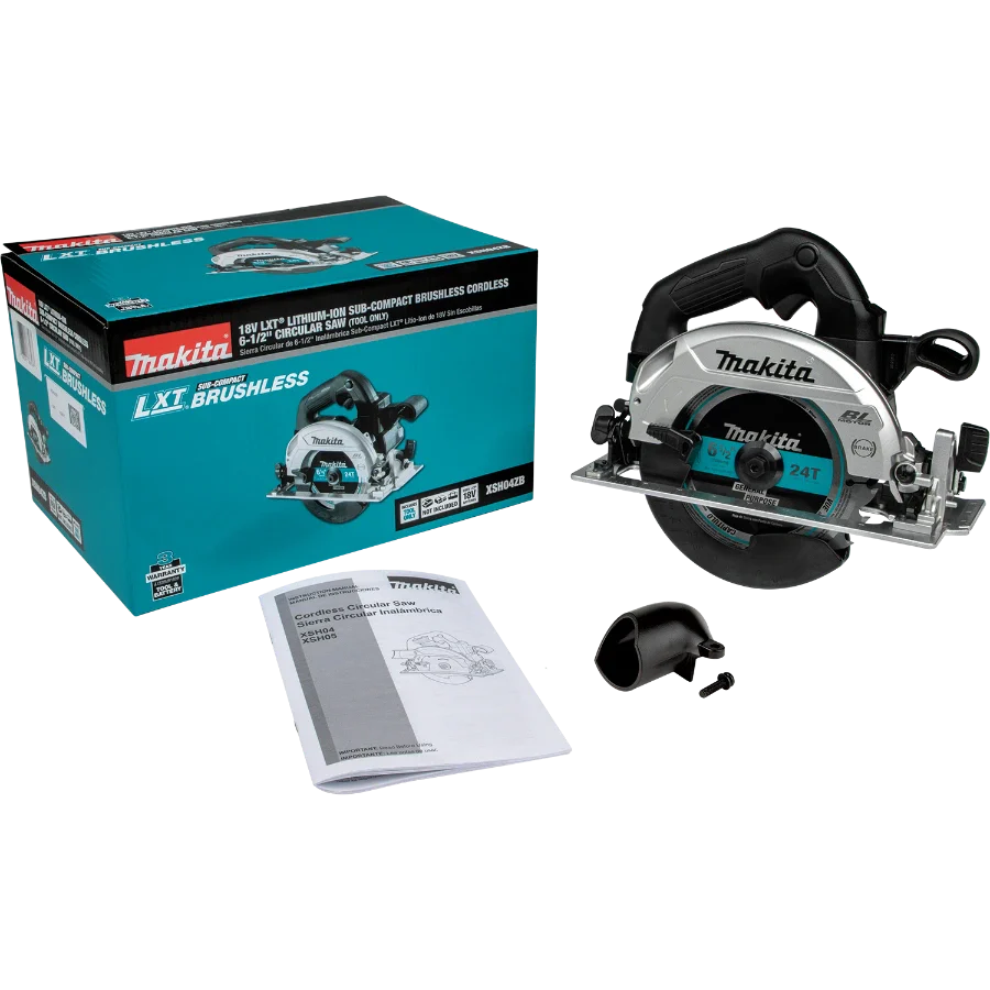 Makita XSH04ZB 18V LXT Sub-Compact Brushless Cordless 6-1/2