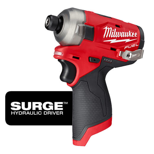 Milwaukee 2551-20 M12 FUEL™ SURGE™ Destornillador hidráulico hexagonal de 1/4" (herramienta básica)