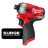 Kit de destornillador hidráulico hexagonal de 1/4" Milwaukee 2551-22 M12 FUEL™ SURGE™