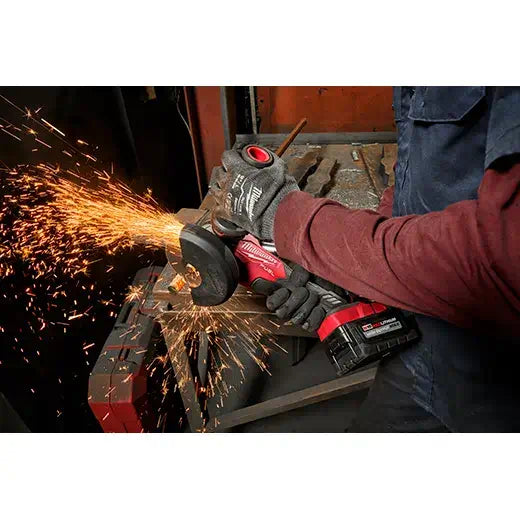 Milwaukee 2880-20 M18 FUEL™ 4-1/2" / 5" Braking Grinder Paddle Switch, No-Lock (Tool Only)