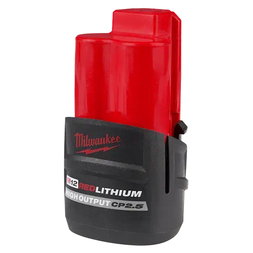 Milwaukee 48-11-2425 M12™ REDLITHIUM™ HIGH OUTPUT™ CP2.5 Battery Pack