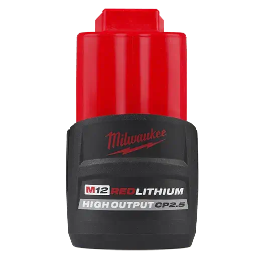 Milwaukee 48-11-2425 M12™ REDLITHIUM™ HIGH OUTPUT™ CP2.5 Battery Pack