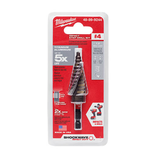 Milwaukee 48-89-9244 SHOCKWAVE™ Impact Duty™ #4 3/16 - 7/8