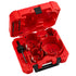 Kit de sierra de corona para plomero con dientes de carburo BIG HAWG™ de 8 piezas Milwaukee 49-56-9285