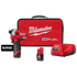 Kit de destornillador hidráulico hexagonal de 1/4" Milwaukee 2551-22 M12 FUEL™ SURGE™