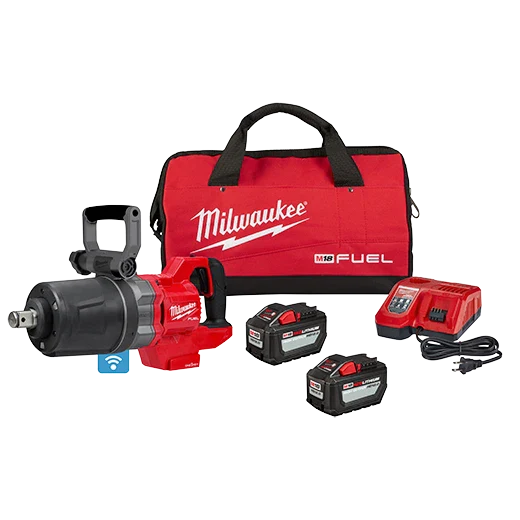 Milwaukee 2868-22HD M18 FUEL Llave de impacto de alto torque con mango en D de 1" con ONE-KEY