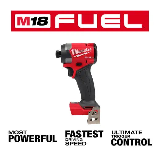 Milwaukee 2953-20 M18 FUEL™ 1/4" Hex Impact Driver (Tool Only)