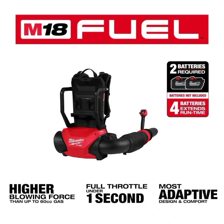 Milwaukee 3009-20 M18 FUEL™ Dual Battery Backpack Blower (Tool Only)