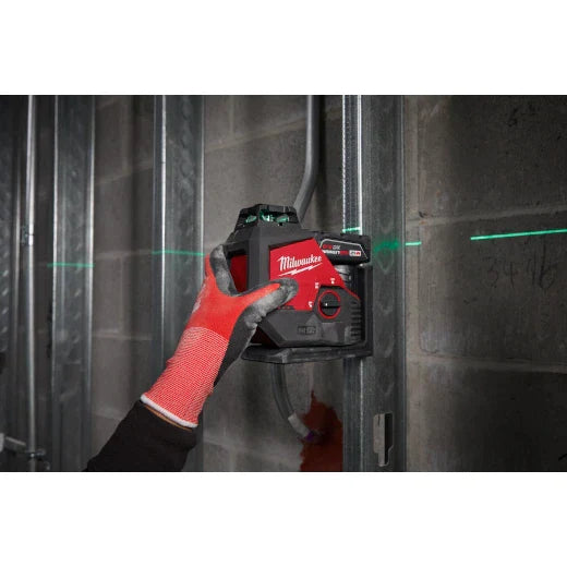 Milwaukee 3631-21 M12™ Green 360° Single Plane Laser Kit