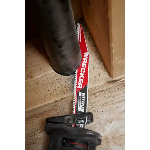 Milwaukee 49-00-5271 WRECKER™ con hojas SAWZALL® de carburo de nitrógeno de 6