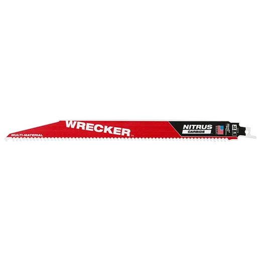 Milwaukee 49-00-5273 WRECKER™ con hojas SAWZALL® de carburo de nitrógeno de 12"