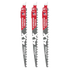 Milwaukee 48-00-5332 9" 3 TPI The AX™ with Carbide Teeth for Pruning & Clean Wood SAWZALL® Blade 3PK