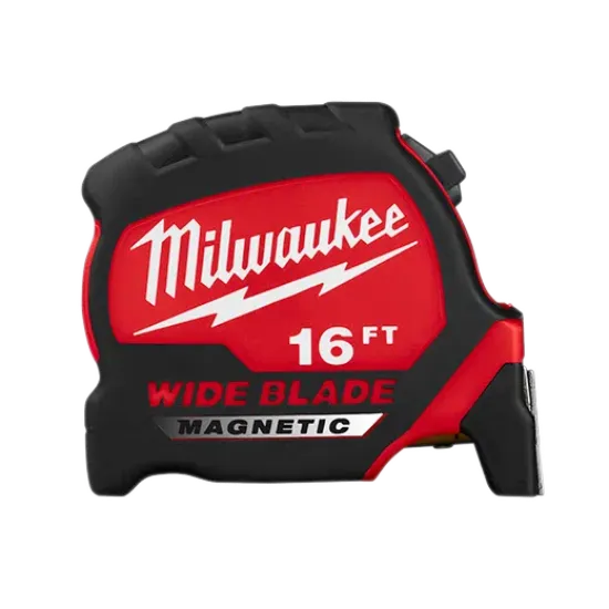 Milwaukee 48-22-0216M Wide Blade Magnetic Tape Measures 16 ft