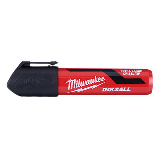 Milwaukee 48-22-3265 INKZALL Extra Large Chisel Tip Black Marker