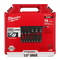 Juego de dados profundos de 6 puntas métricos con impulsión de 1/2" SHOCKWAVE Impact Duty™ de Milwaukee 49-66-7014 de 14 piezas