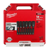 Juego de dados profundos de 6 puntas métricos con impulsión de 1/2" SHOCKWAVE Impact Duty™ de Milwaukee 49-66-7014 de 14 piezas