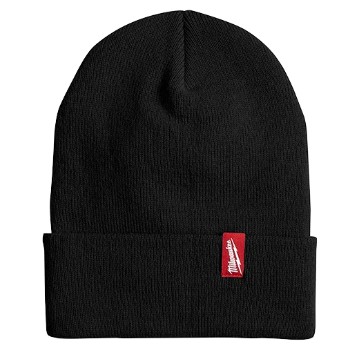 Milwaukee 506B Acrylic Cuffed Thinsulate Black Beanie