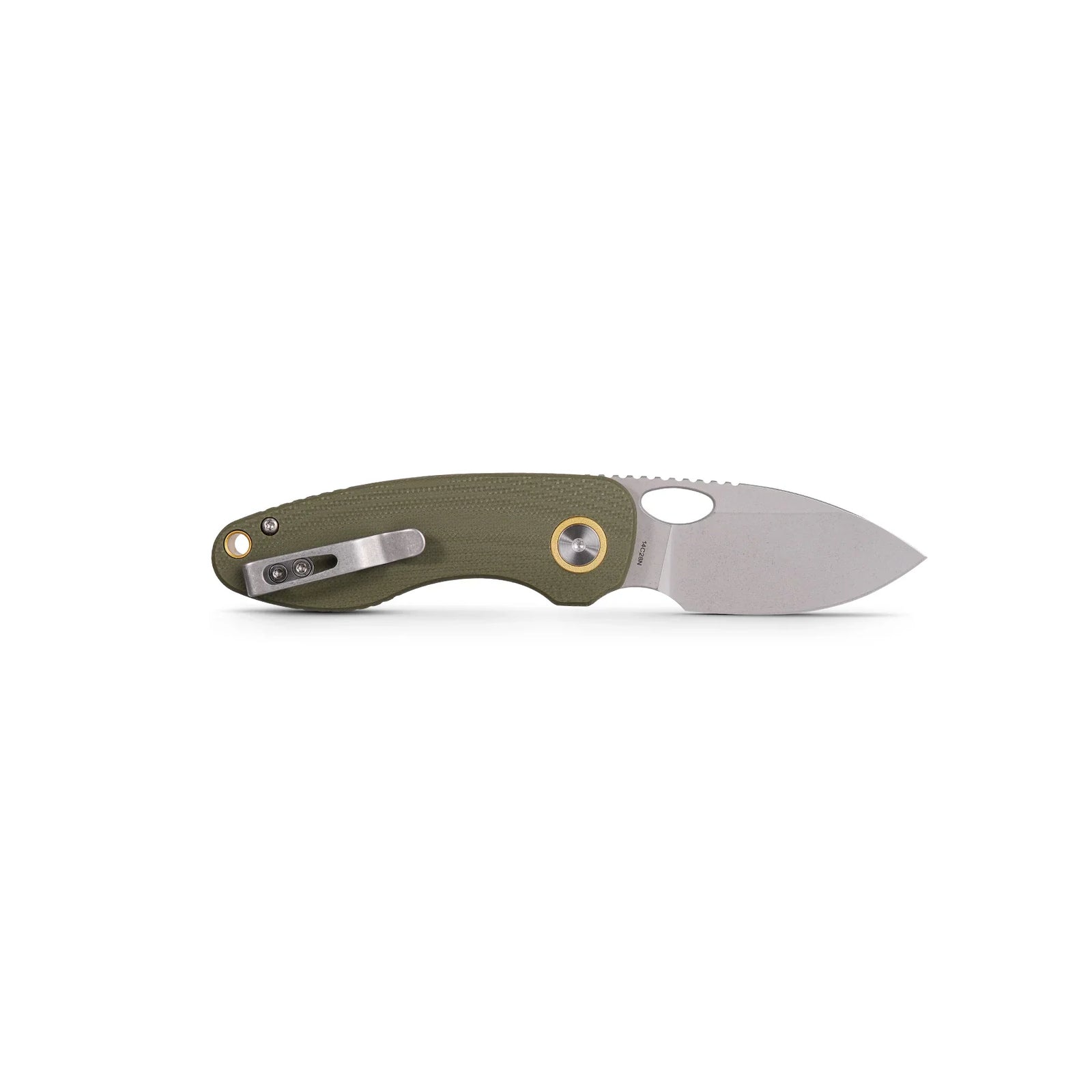 VOSTEED - Mini Acorn Knife - OD Green G10 - Liner Lock (2.46