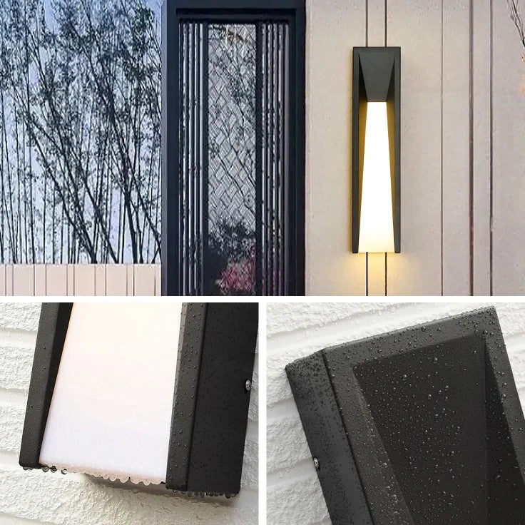 Modern Outdoor LED Waterproof Wall Lamp for Courtyard, Balcony