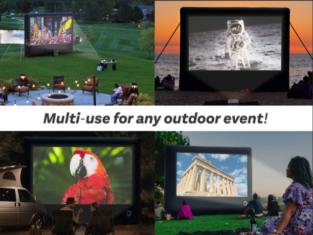 Elite Outdoor Movies Home 13' Inflatable Screen