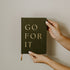 Go For It Fabric Journal