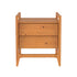 Oswald Mid-Century Modern 2-Drawer Wood Nightstand