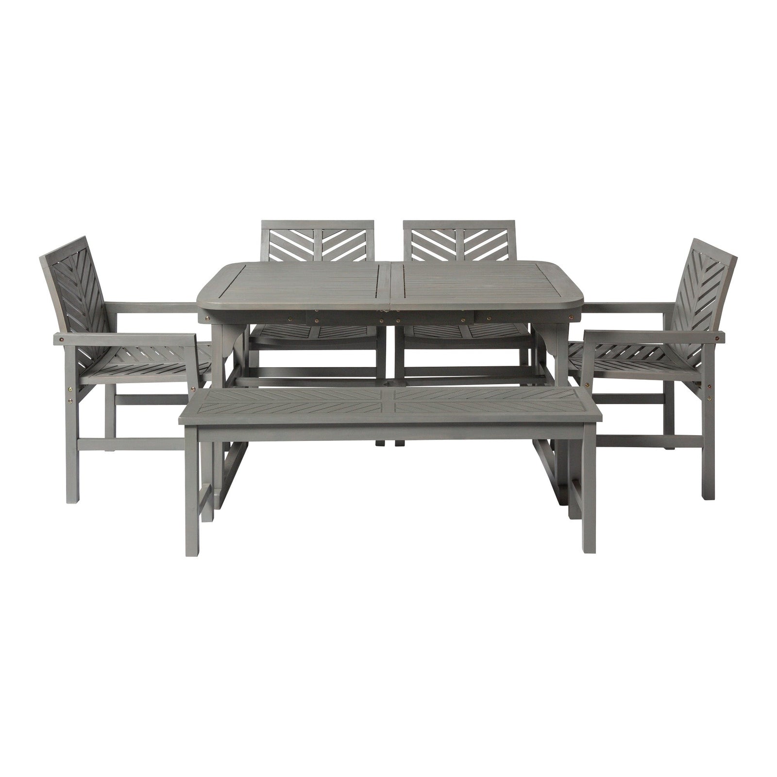 6-Piece Vincent Extendable Outdoor Patio Dining Set