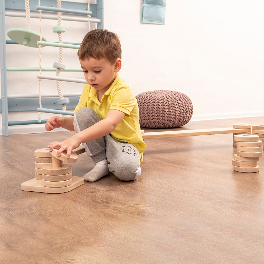 Viga de equilibrio para niños