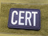 "CERT" 2"X3" PVC Glow Patch