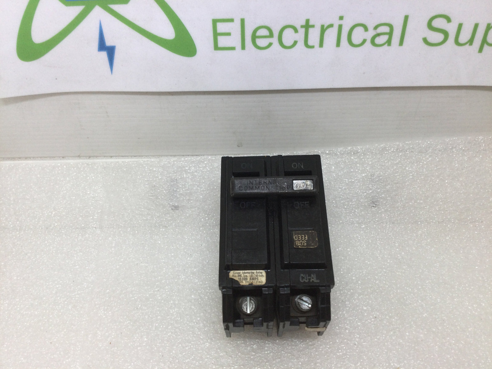 GE General Electric THQL2160/THQAL2160 2 Pole 60 Amp 120/240v Plug in Circuit Breaker