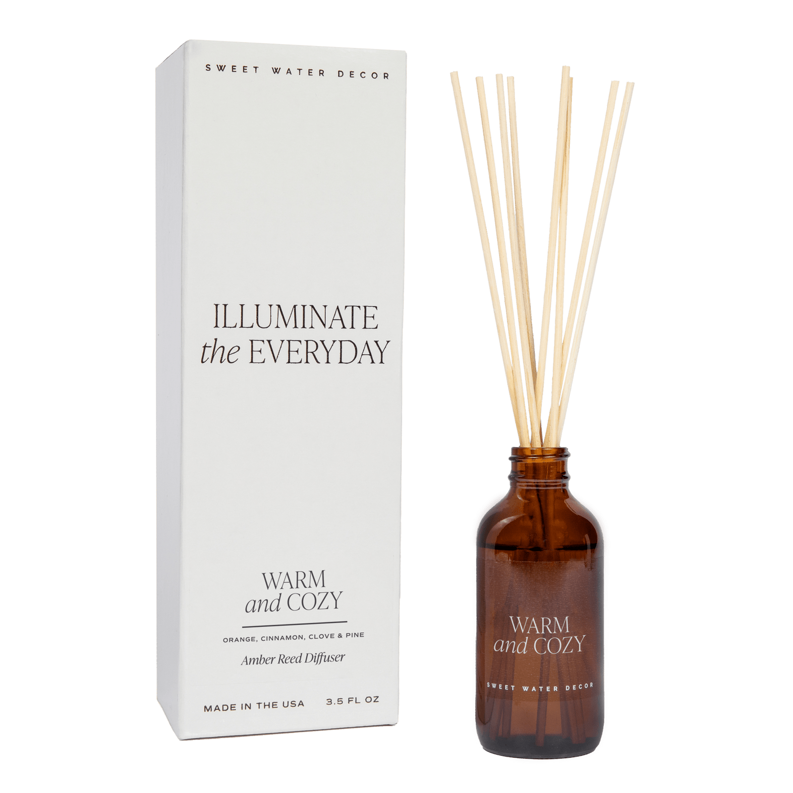 Warm and Cozy Amber Reed Diffuser