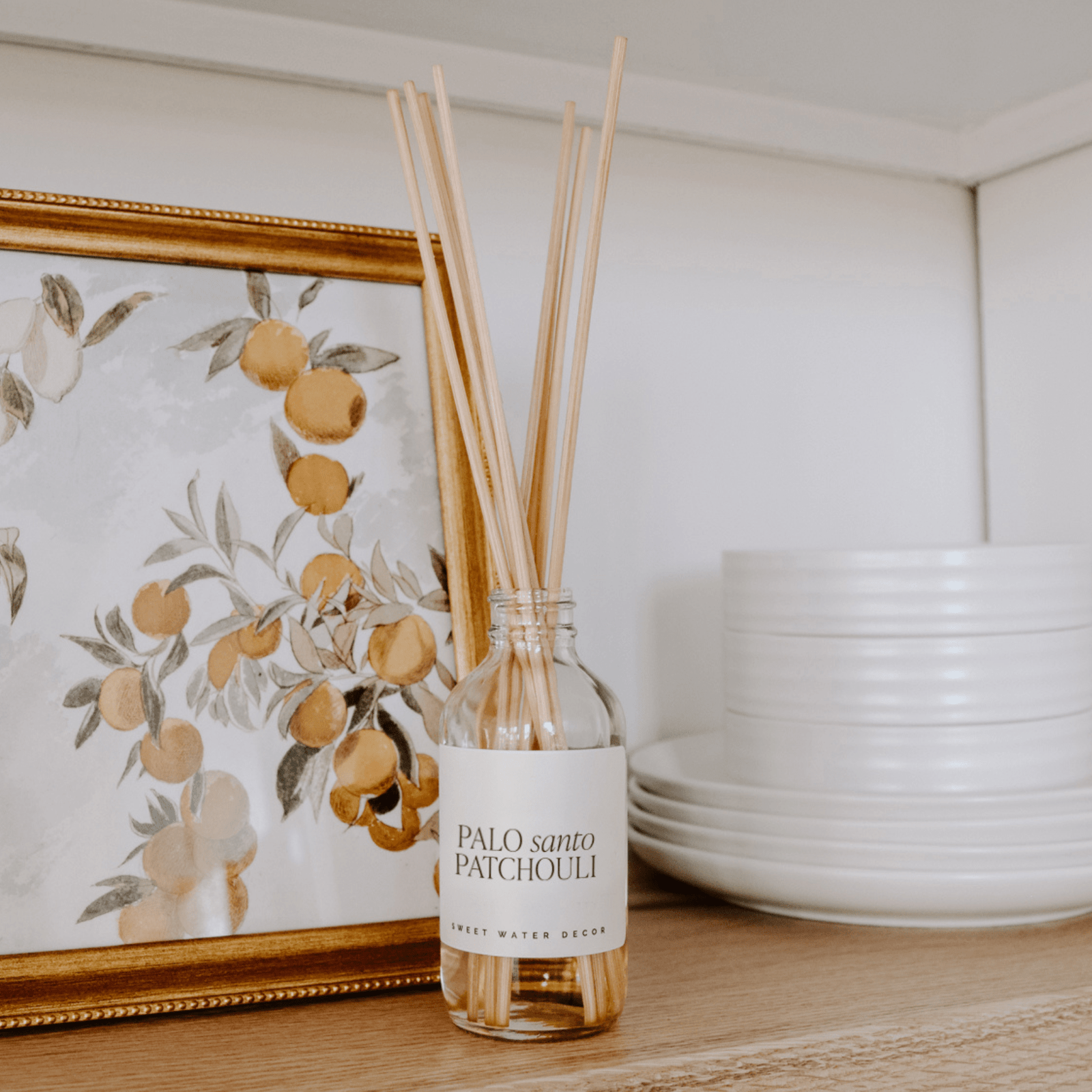 Palo Santo Patchouli Clear Reed Diffuser