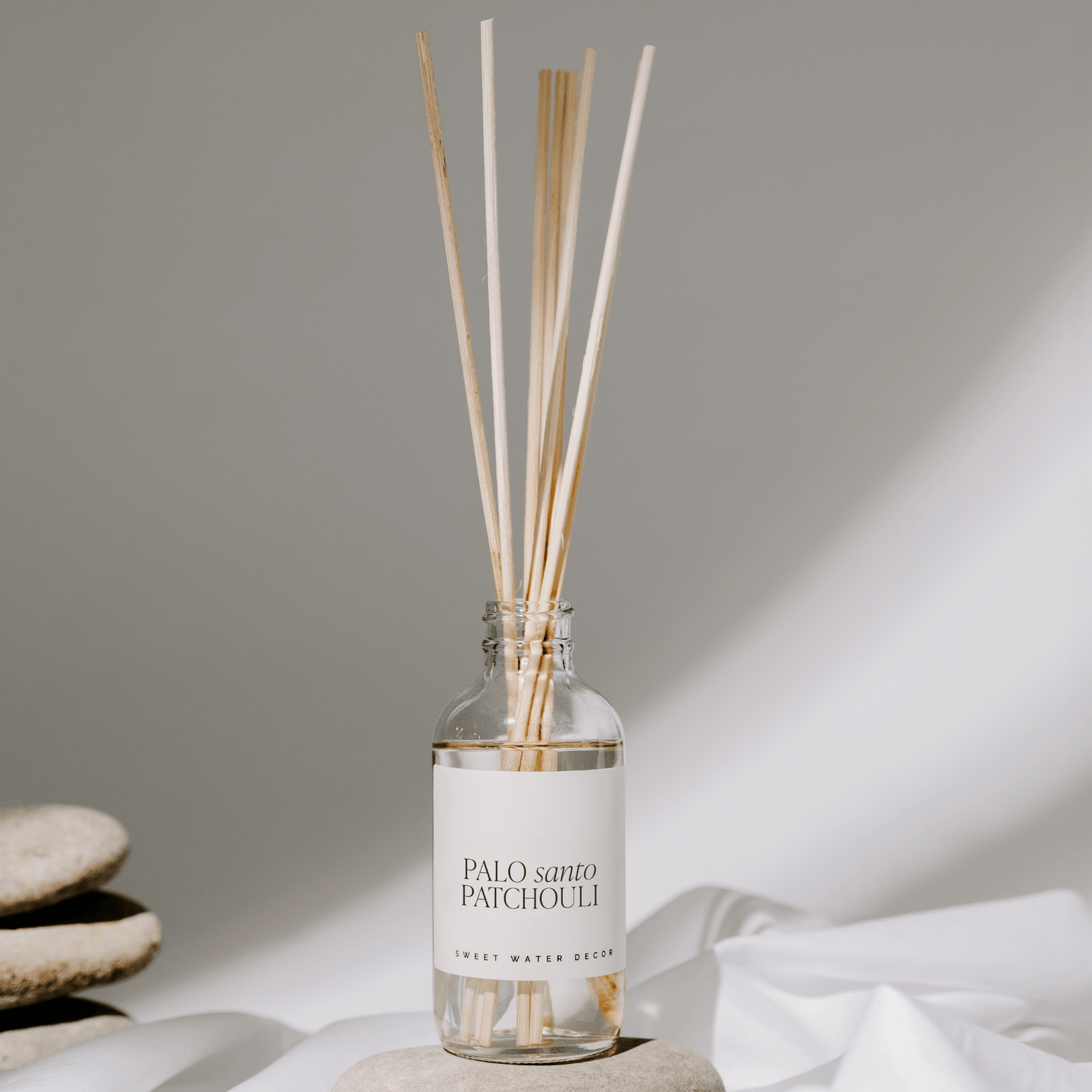 Palo Santo Patchouli Clear Reed Diffuser