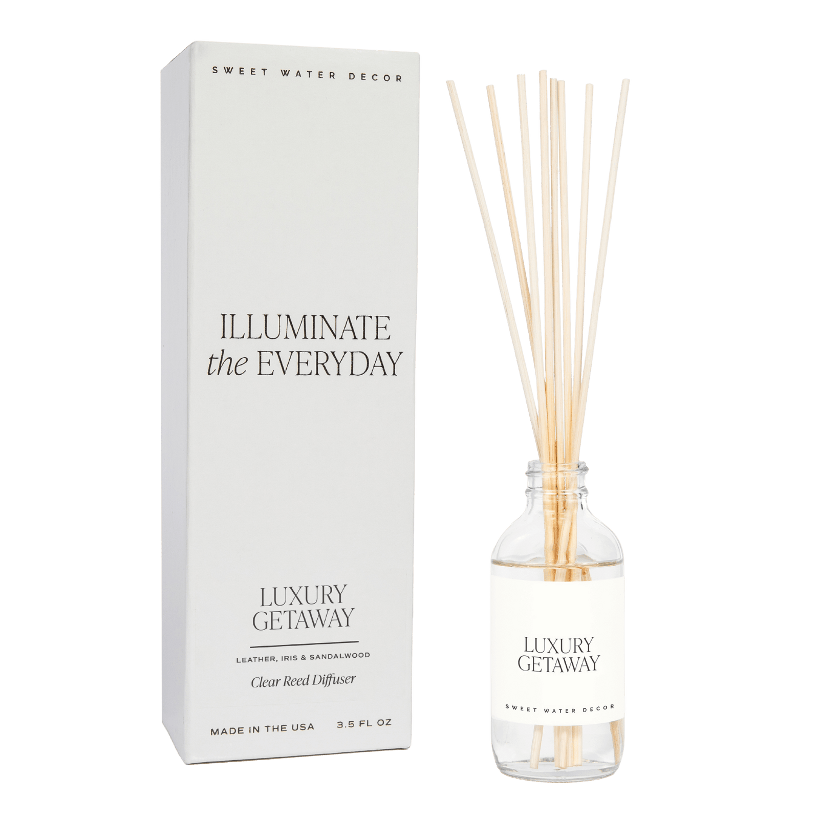 Luxury Getaway Clear Reed Diffuser