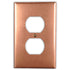Raw Copper - 1 Duplex Wallplate