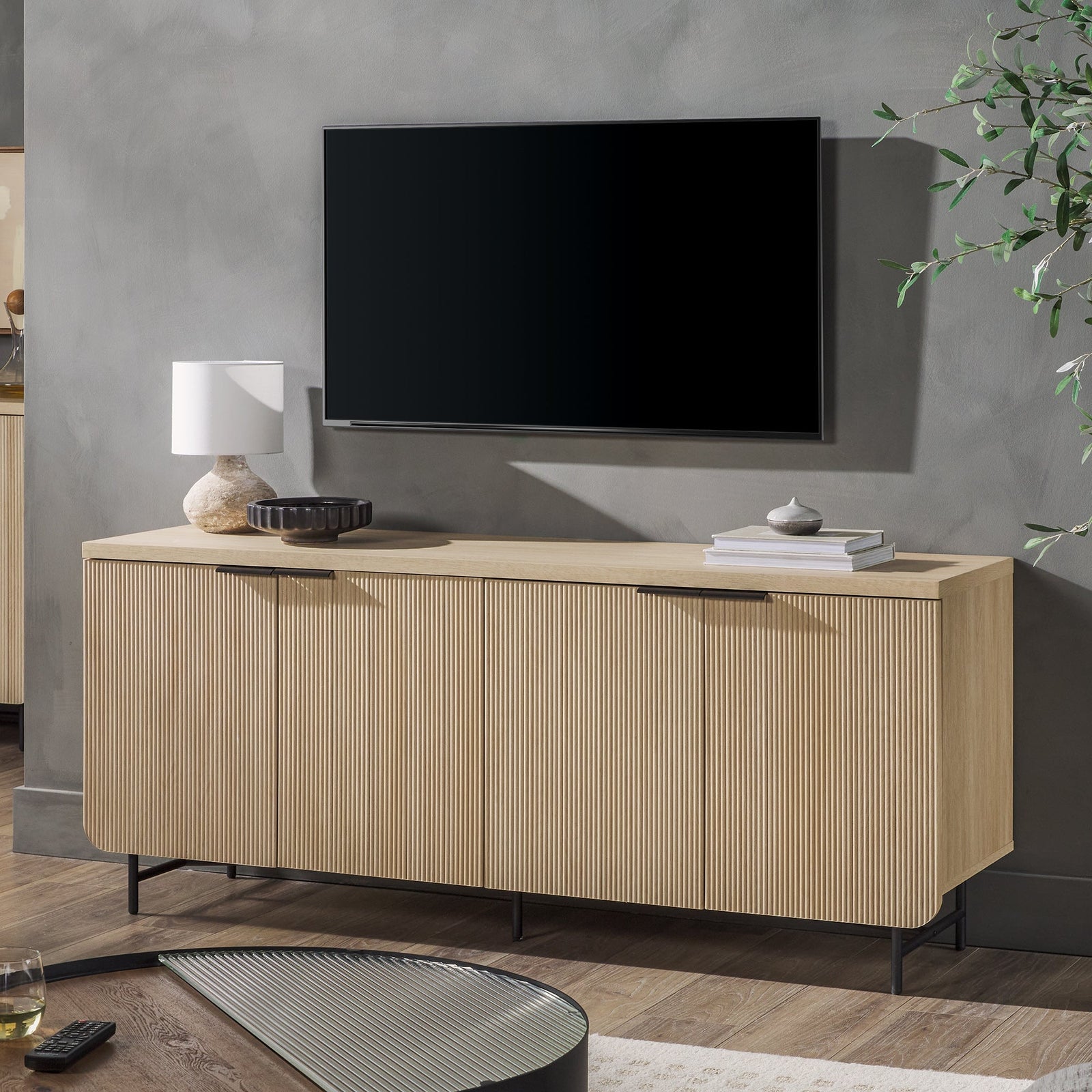 Reema Scandinavian Sideboard & TV Stand