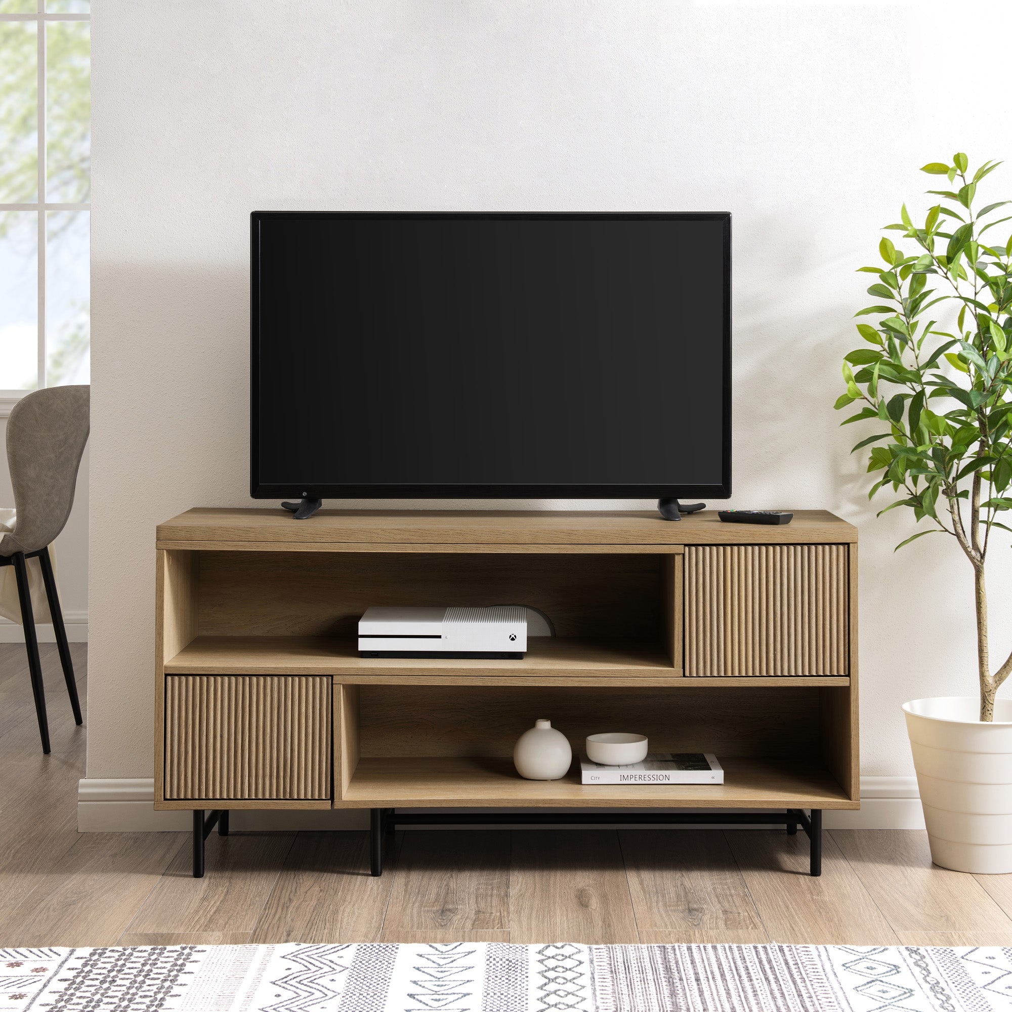 Mueble de TV extensible escandinavo Reema