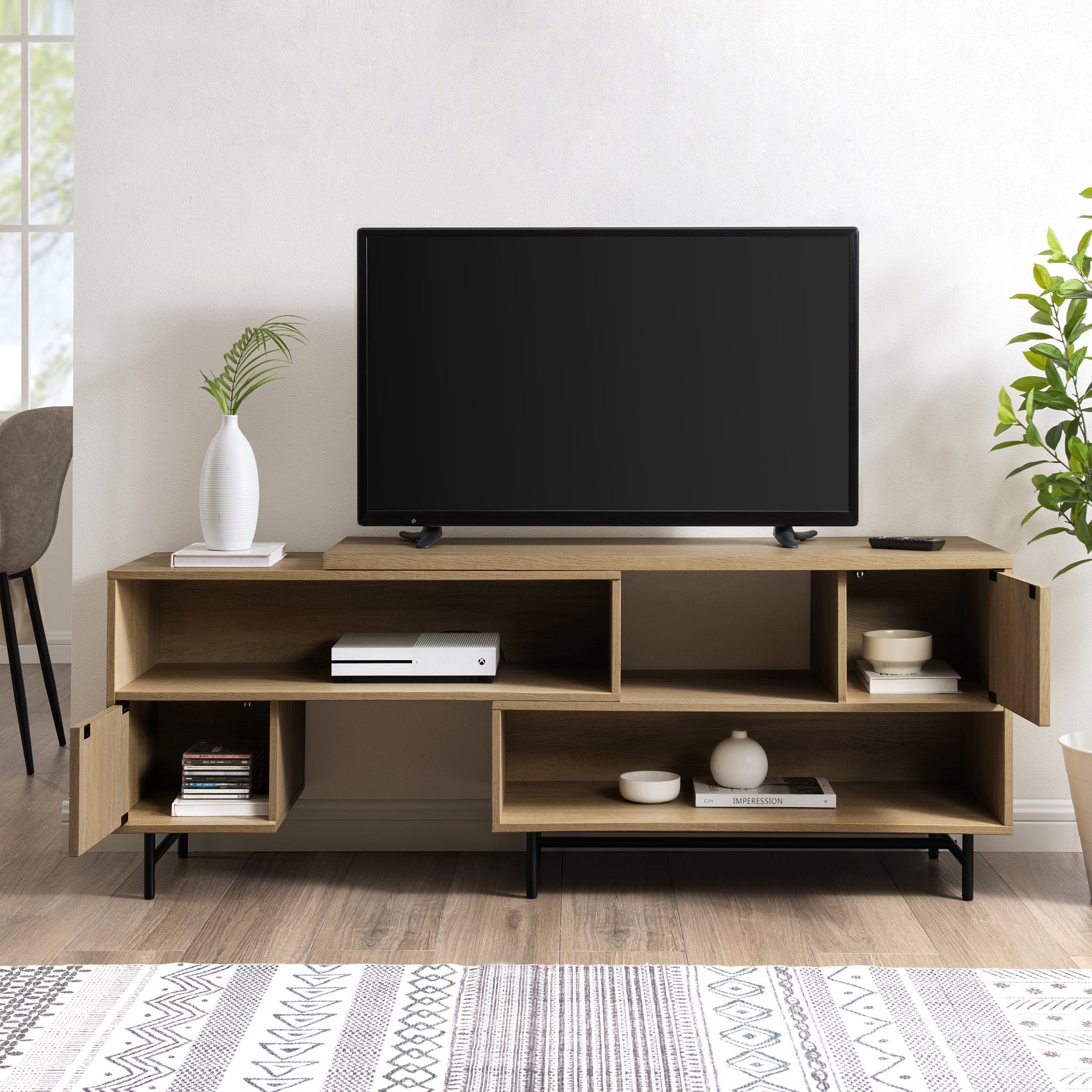 Mueble de TV extensible escandinavo Reema