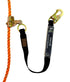 Frontline RGSS58ES Self-tracking Rope Grab 5/8" with 3' Lanyard