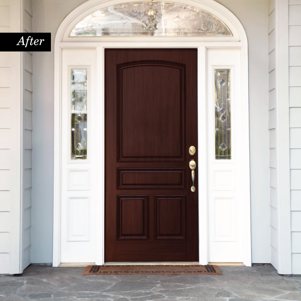 Giani Royal Mahogany Wood Look Kit for Front Doors