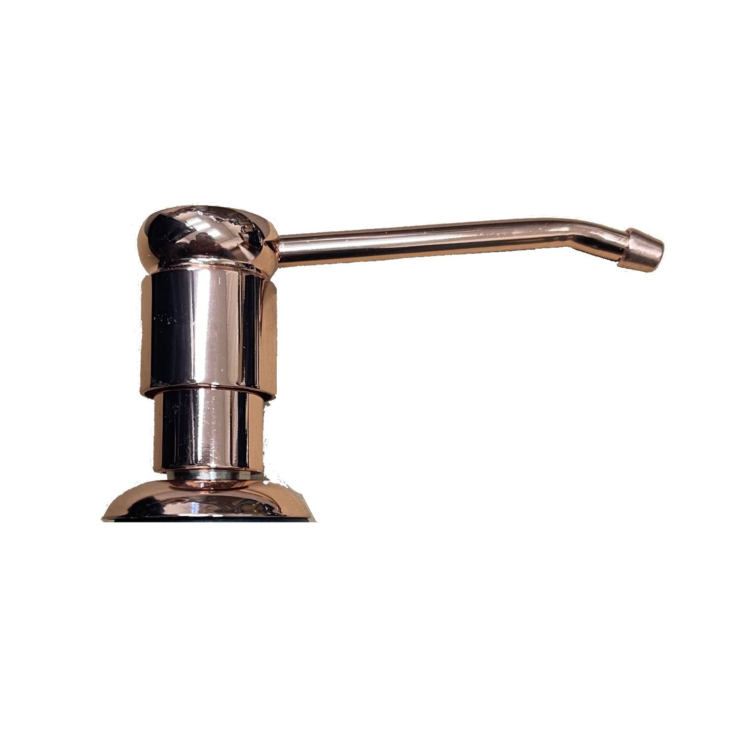 rose gold soap dispenser