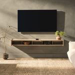 Mueble de TV minimalista flotante