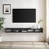 Mueble de TV minimalista flotante