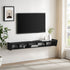 Mueble de TV minimalista flotante